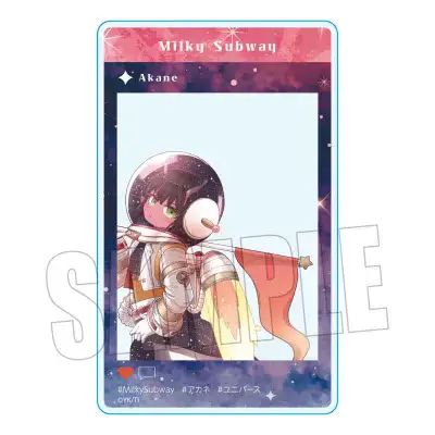 アクリルカード アニメ『銀河特急 ミルキー☆サブウェイ』/アカネ(ユニバース)
