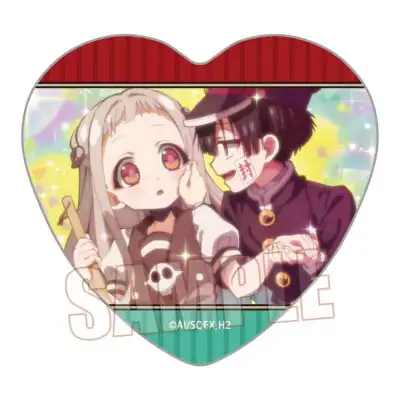 メモリーズハート缶バッジ Part2 放課後少年花子くん/花子くん&寧々
