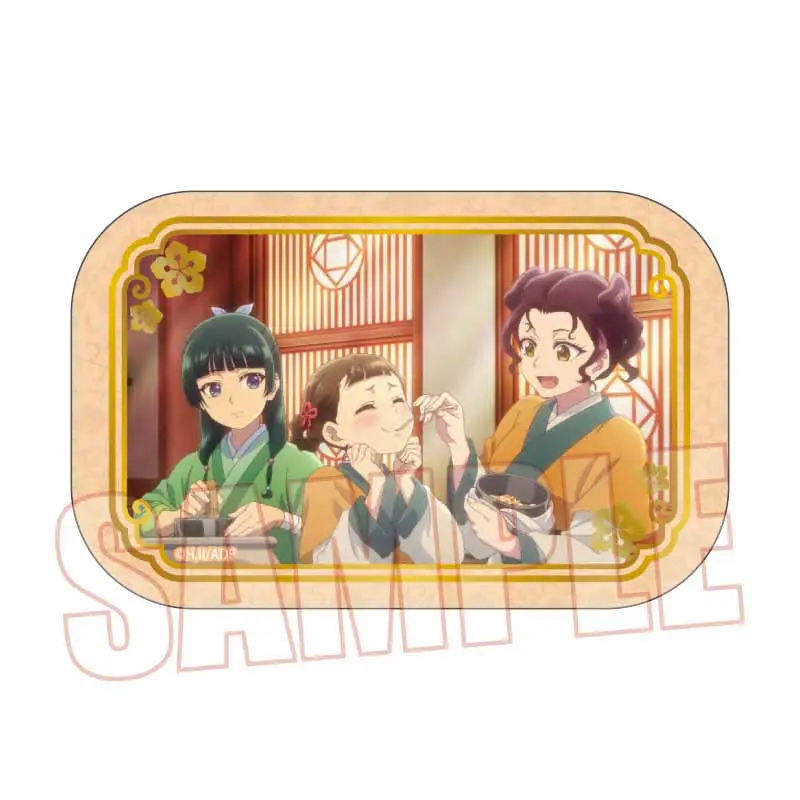 メモリーズスクエア缶バッジ 猫猫&小蘭&子翠