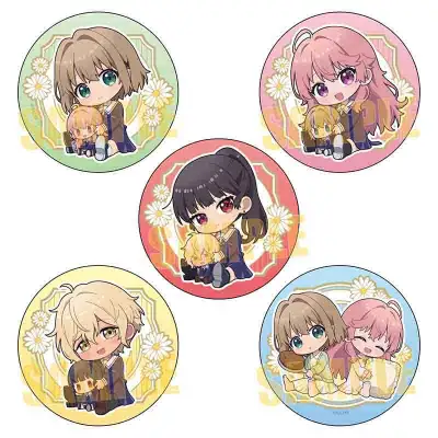 トレーディング缶バッジ TVアニメ「きみが死ぬまで恋をしたい」/ぎゅぎゅっと