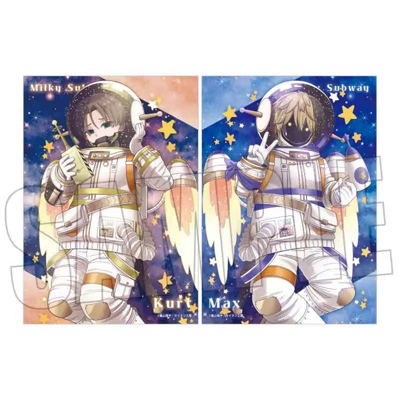 らくピタポスター アニメ『銀河特急 ミルキー☆サブウェイ』/カート&マックス(ユニバース)