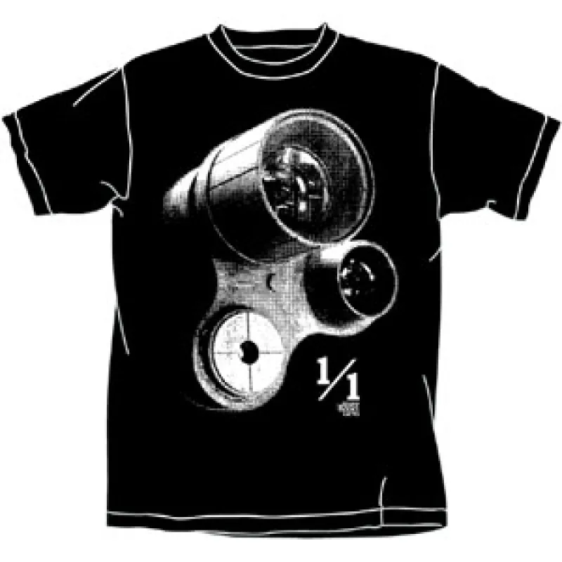 実物大ターレット Tシャツ/BLACK-L