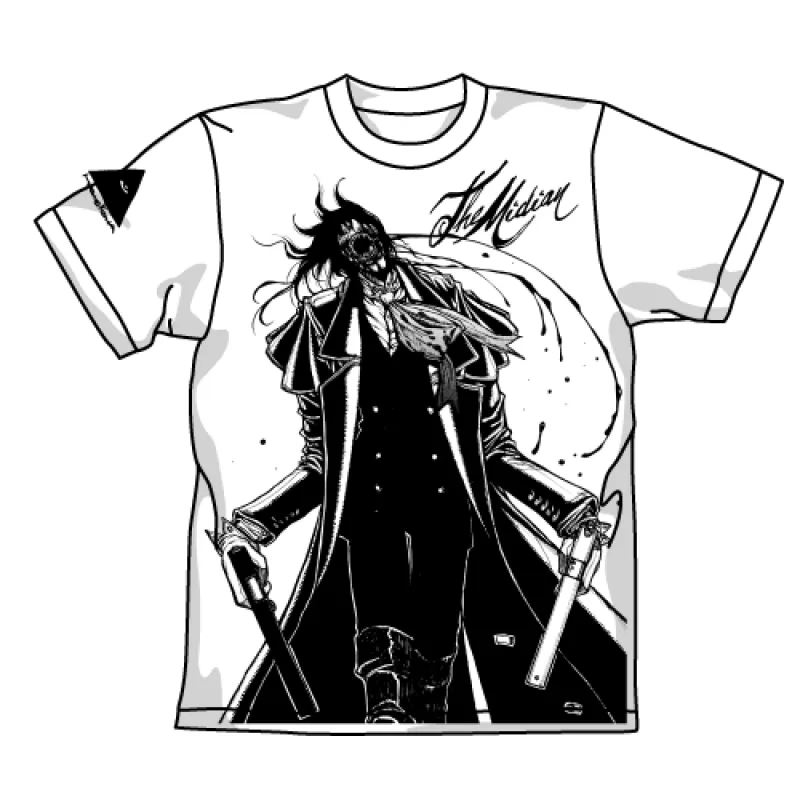 ミディアンTシャツ/WHITE-S
