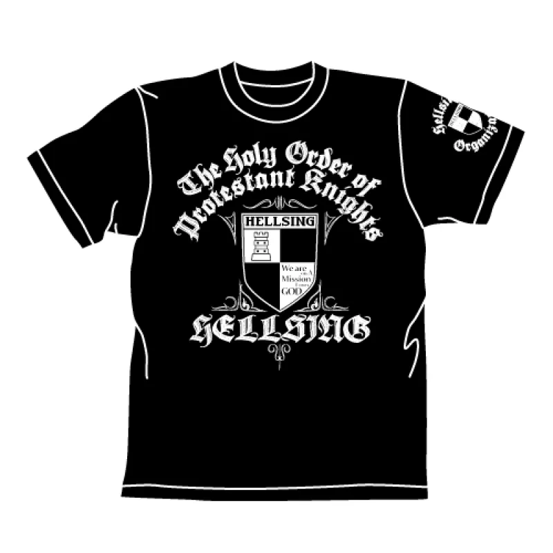 ヘルシング機関Tシャツ/BLACK-L