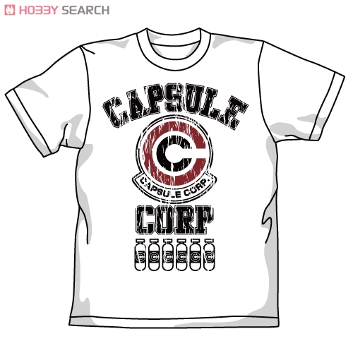 カプセルコーポレーションTシャツ改/WHITE-M 2