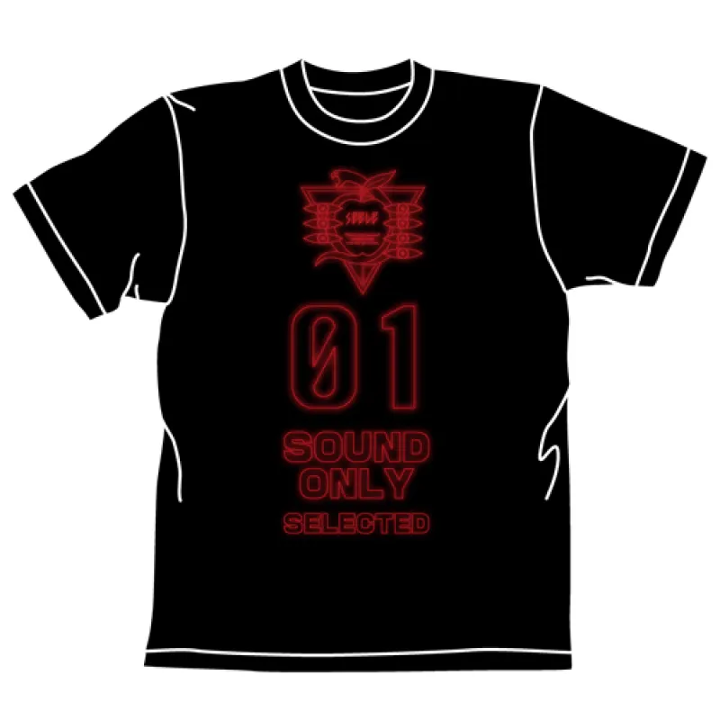 SOUND ONLYTシャツ/BLACK-L