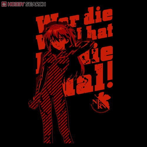 新劇場版アスカTシャツ/BLACK-S 3