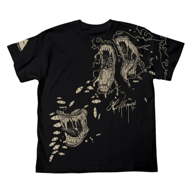 ヘルハウンドTシャツ/BLACK-L