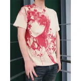 紅莉栖Tシャツ/LIGHT BEIGE-L 1