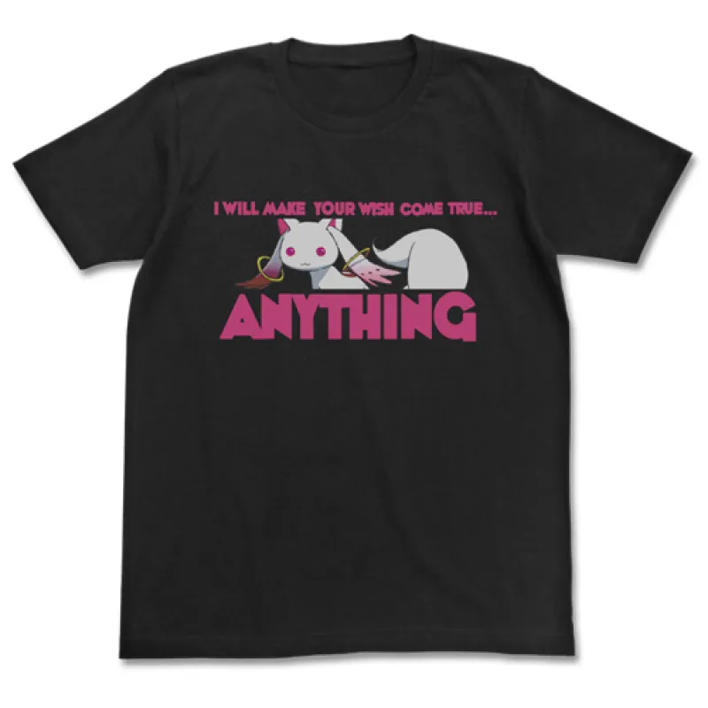 キュゥべえTシャツ/BLACK-M