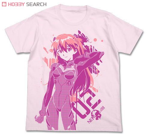 アスカグラフィックTシャツ/LIGHT PINK-L 2