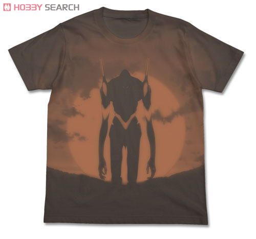 エヴァ3号機Tシャツ/CHARCOAL-XL 2