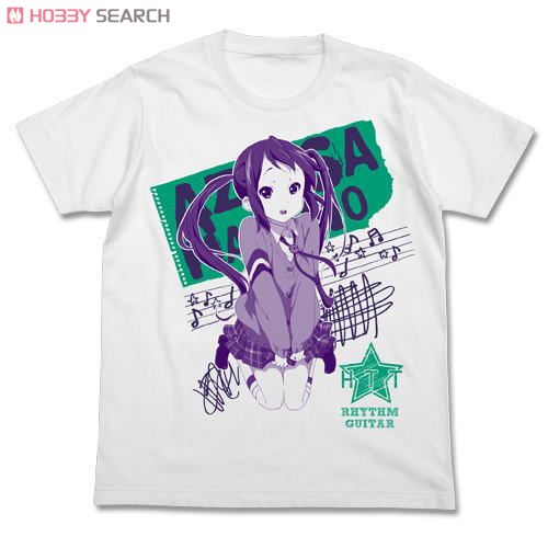 中野梓グラフィックTシャツ/WHITE-XL 2