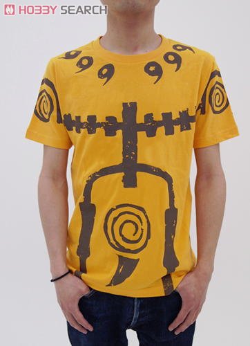 九尾チャクラモードTシャツ/GOLD-L 3