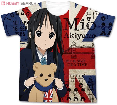 映画｢けいおん!｣秋山澪フルグラフィックTシャツ/WHITE-M 2