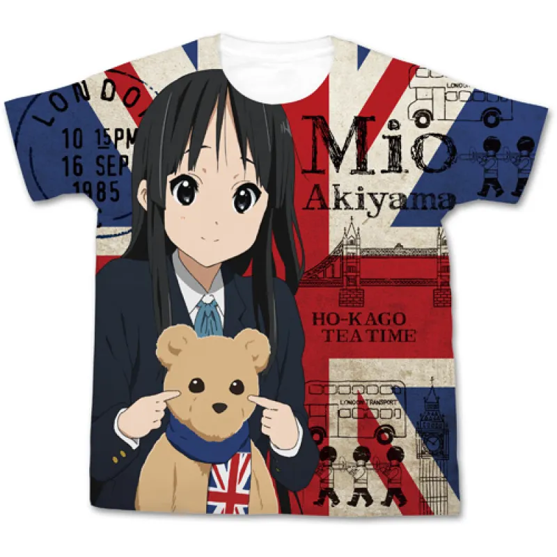 映画｢けいおん!｣秋山澪フルグラフィックTシャツ/WHITE-L