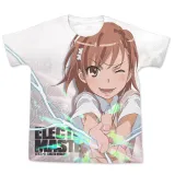 御坂美琴フルグラフィックTシャツ/WHITE-M 1
