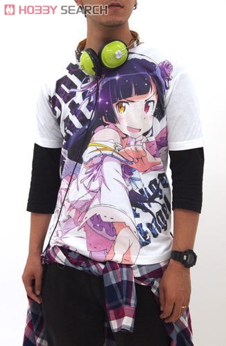 神猫フルグラフィックTシャツ/WHITE-M 3