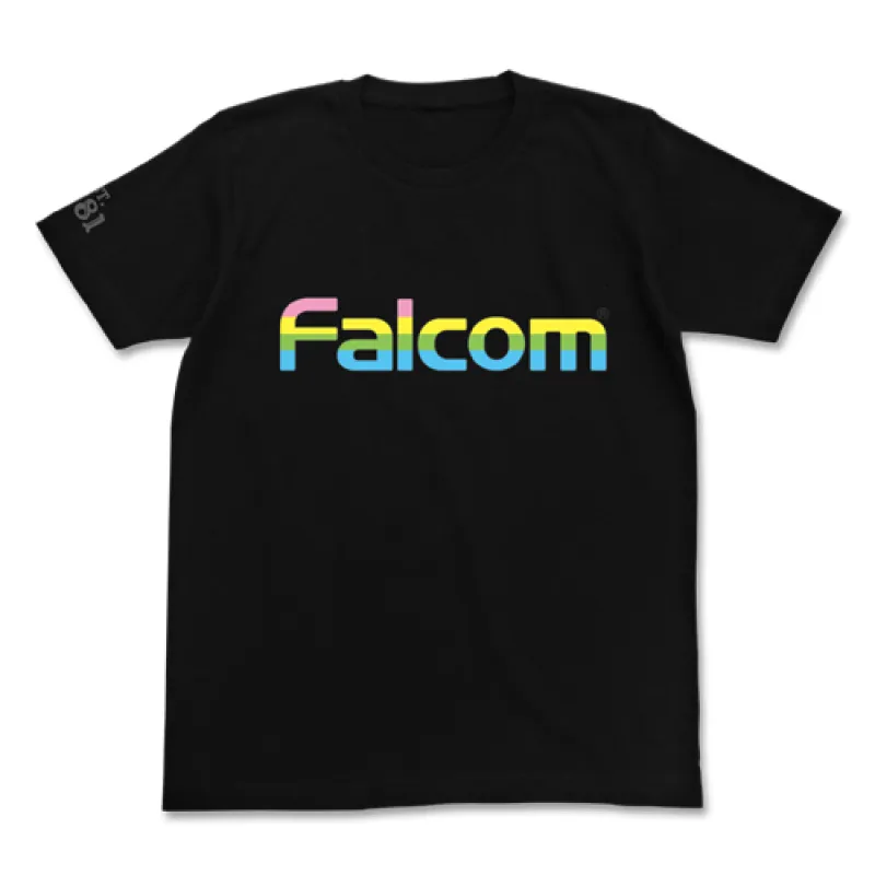 ファルコムTシャツ/BLACK-XL