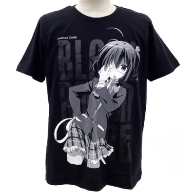 小鳥遊六花Tシャツ/BLACK-XL