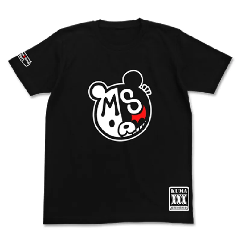 モノクマソフトTシャツ/BLACK-M