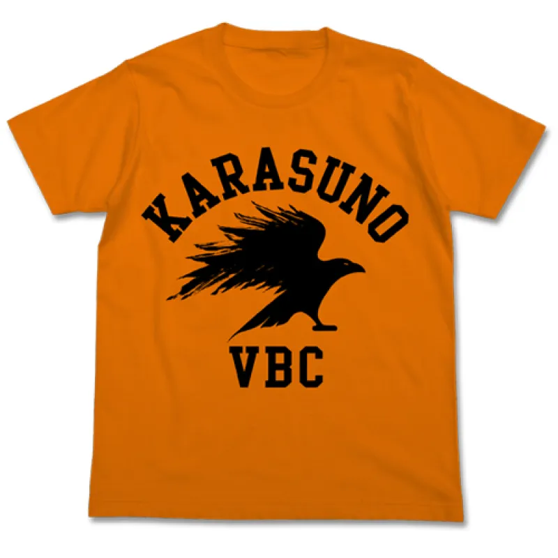 烏野高校排球部Tシャツ/ORANGE-L
