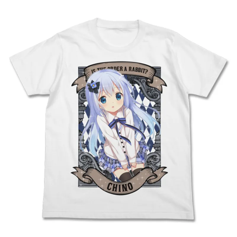 チノフルカラーTシャツ/WHITE-L