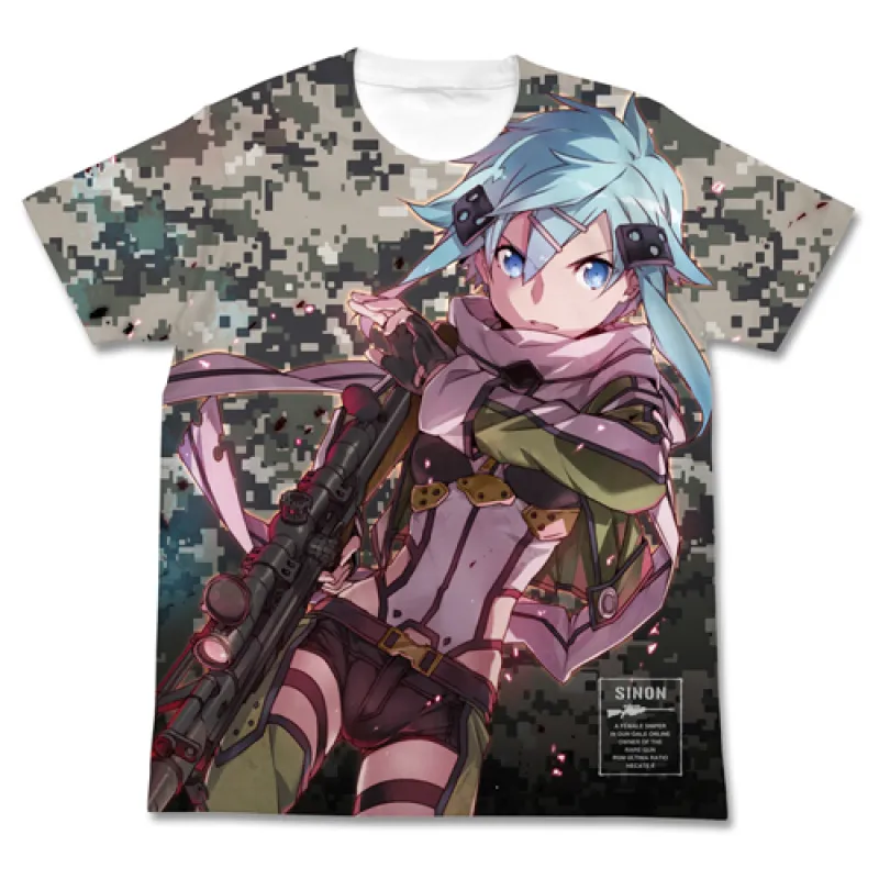 シノン フルグラフィックTシャツ/WHITE-M