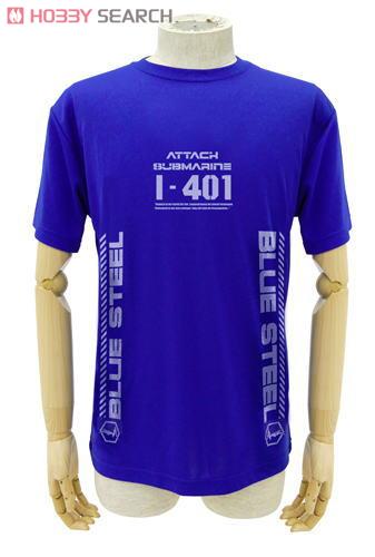 蒼き鋼イ401ドライTシャツ/COBALT BLUE-M 2