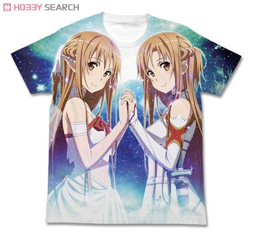 アスナ&アスナ フルグラフィックTシャツ/WHITE-S 2