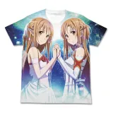 アスナ&アスナ フルグラフィックTシャツ/WHITE-M 1