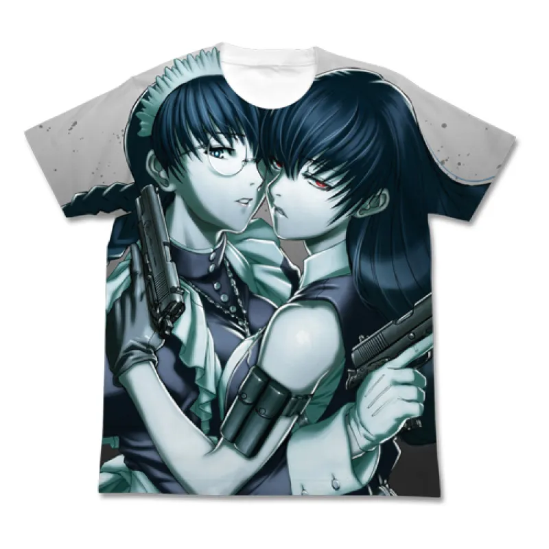 ロベルタ フルグラフィックTシャツ/WHITE-L