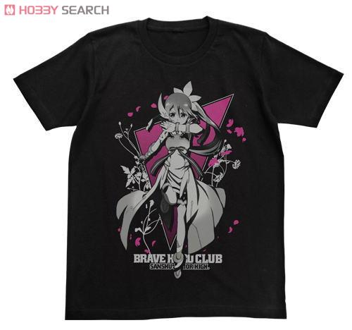 結城友奈Tシャツ/BLACK-M