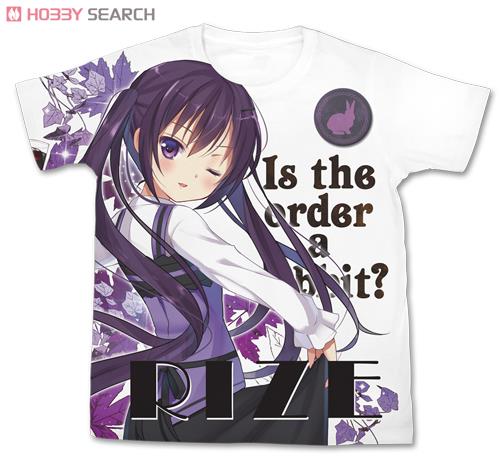 リゼ フルグラフィックTシャツ/WHITE-L