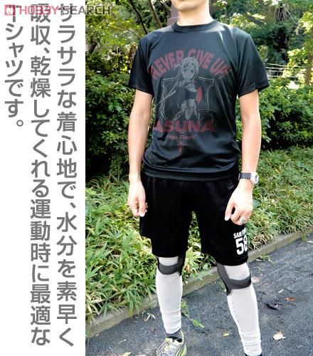 閃光のアスナ ドライTシャツ/BLACK-L 5
