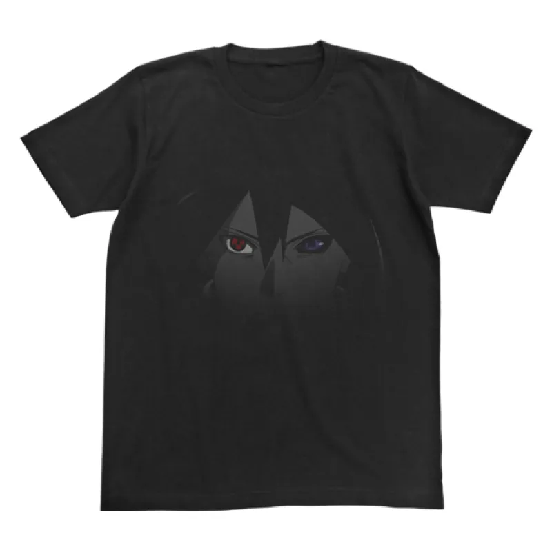 サスケフェイスTシャツ/BLACK-M