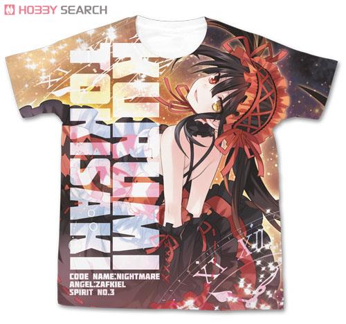 原作版 時崎狂三フルグラフィックTシャツ/WHITE-M 2
