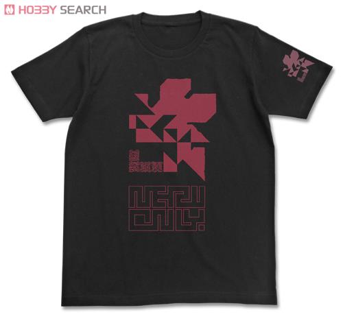NERV蓄光ロゴTシャツ/BLACK-S 2
