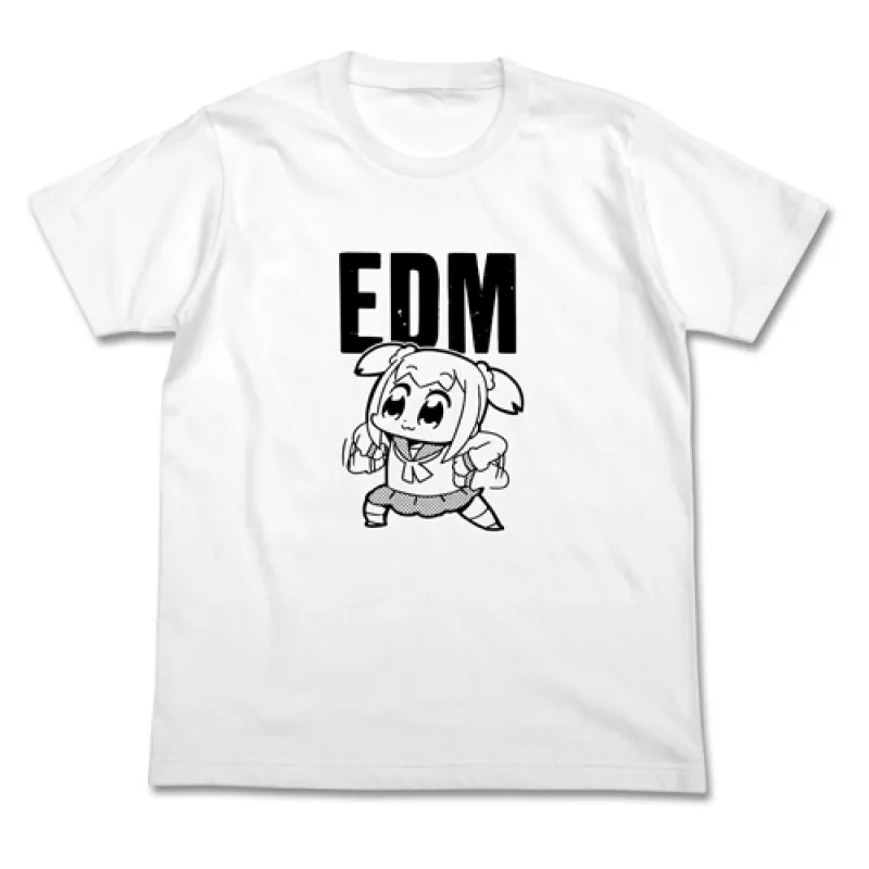 ポプテピピックEDM Tシャツ/WHITE-M