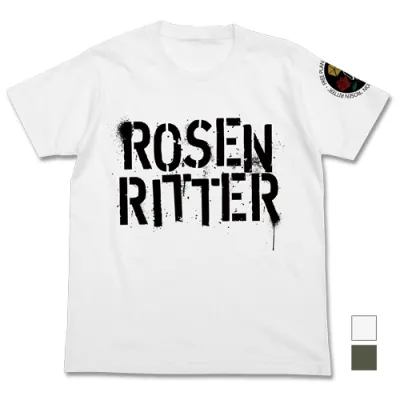 自由惑星同盟 ローゼンリッターTシャツ/WHITE-S