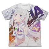 エミリア フルグラフィックTシャツ/WHITE-XL 1
