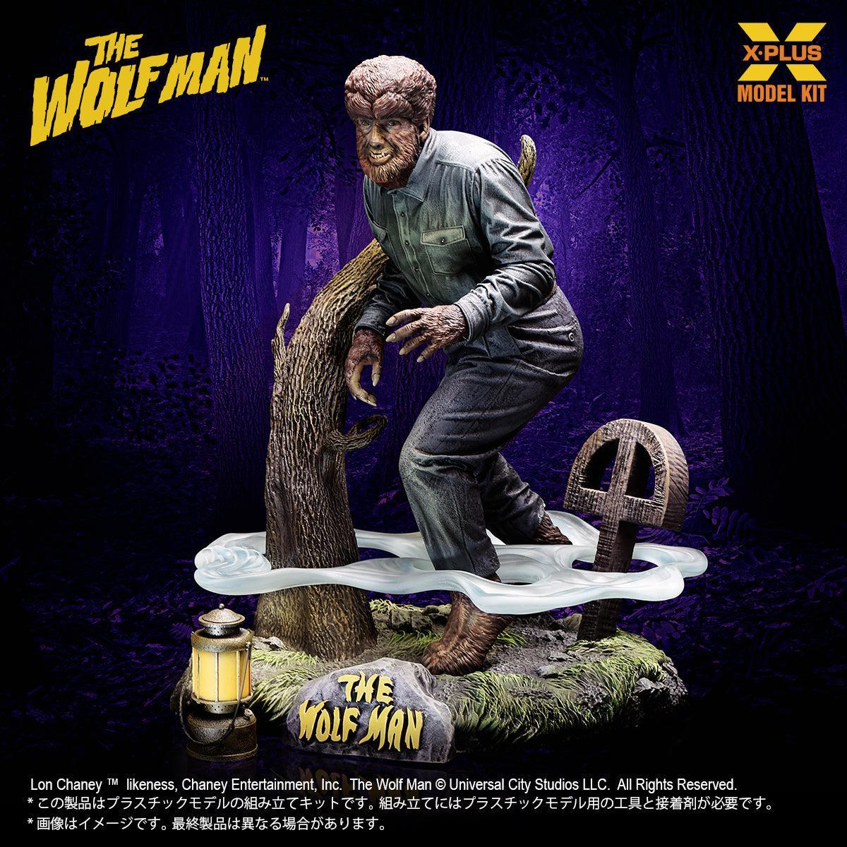 1/8スケール ロン・チェイニー・ジュニア as 狼男 プラスチックモデルキット 9