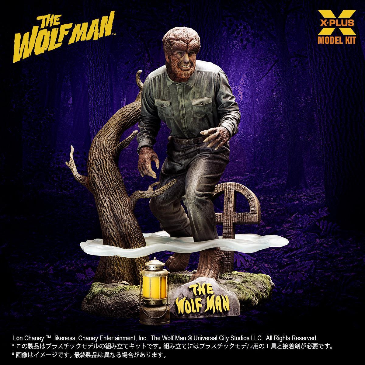 1/8スケール ロン・チェイニー・ジュニア as 狼男 プラスチックモデルキット 10