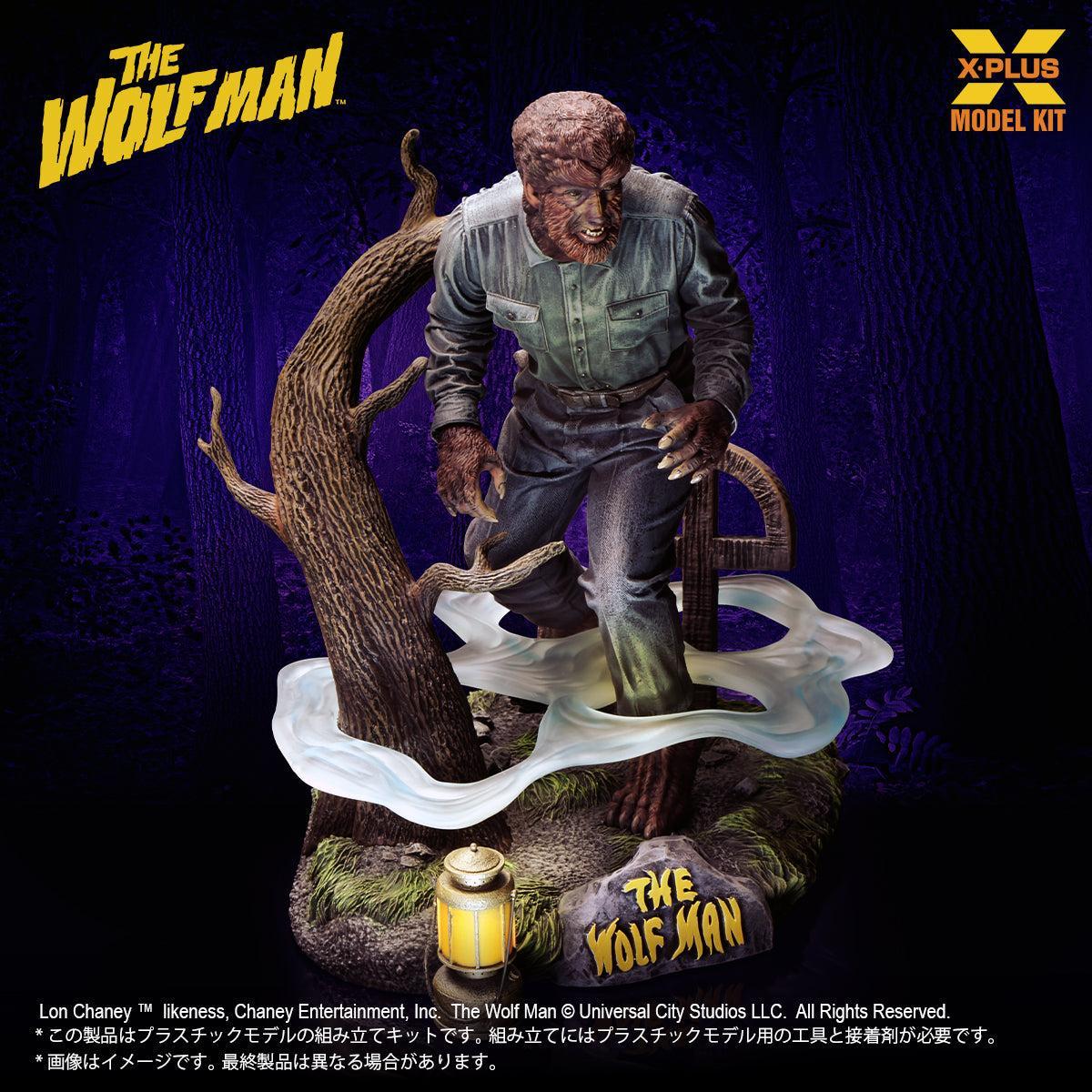 1/8スケール ロン・チェイニー・ジュニア as 狼男 プラスチックモデルキット 14
