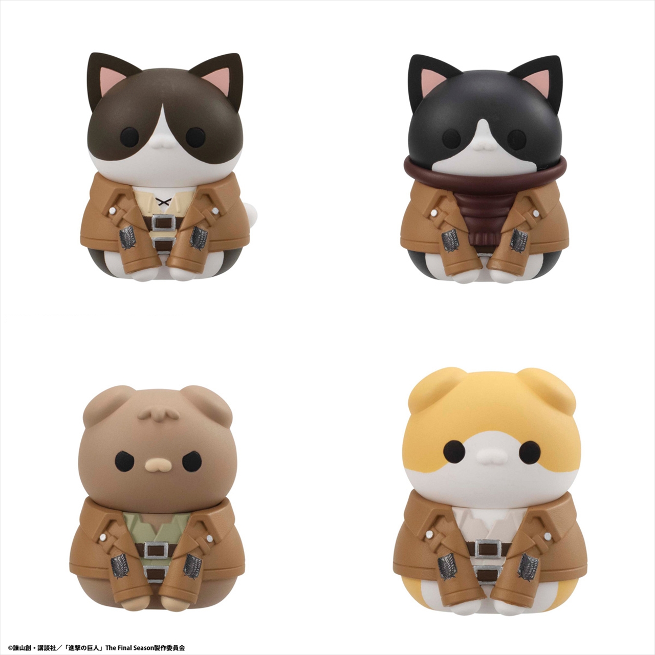 MEGA CAT PROJECT 進撃の巨人 進撃のニャンコ 調査兵団集合だニャン！【再販】 3