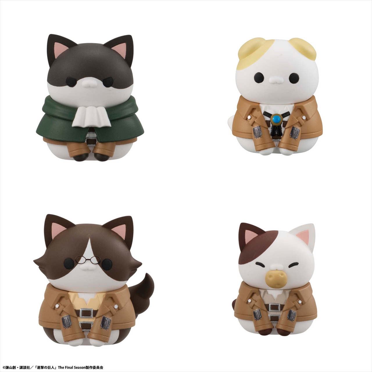 MEGA CAT PROJECT 進撃の巨人 進撃のニャンコ 調査兵団集合だニャン！【再販】 4