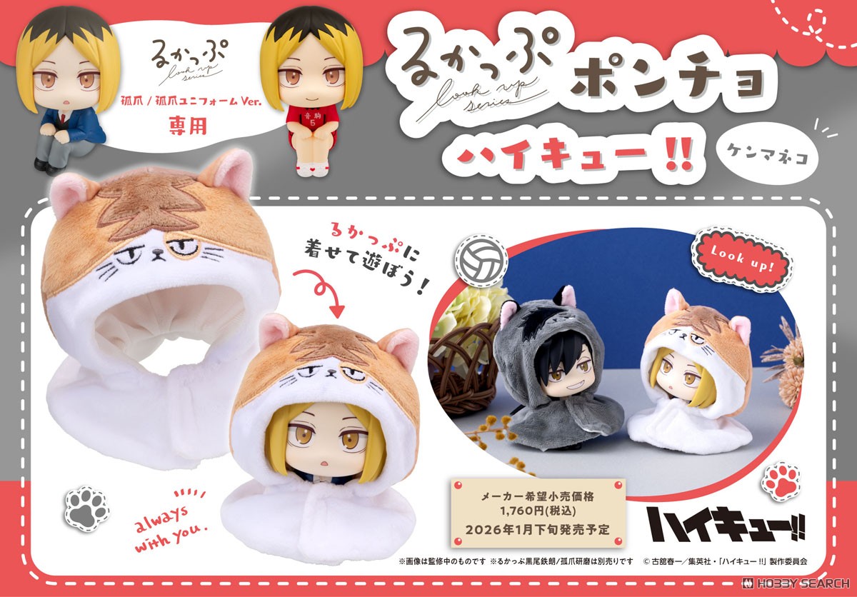 るかっぷ ポンチョ ハイキュー!! ケンマネコ【再販】 8