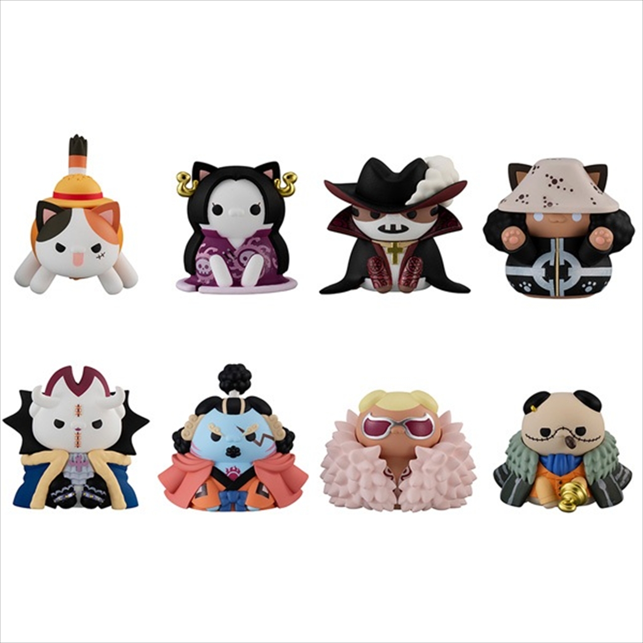 MEGA CAT PROJECT ワンピース ニャンピースニャーン！　ルフィと王下七武海【再販】 2