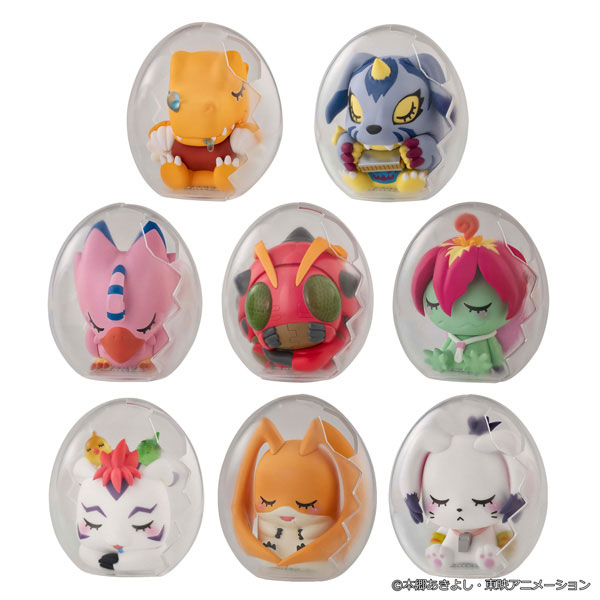 MEGA EGG FIGURE　デジモンアドベンチャーおやすみデジコレ！ 2