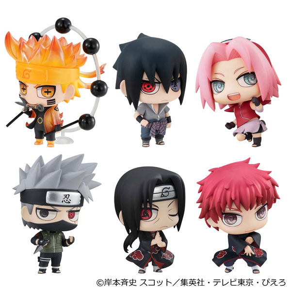 ちみメガシリーズ NARUTO-ナルト- 疾風伝 マスコットコレクション【1】 2
